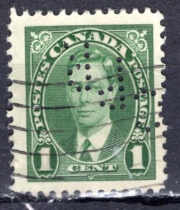 Canada; 1935: Sc. # 231: Used Perf. 12 CPR Perf. Single Stamp