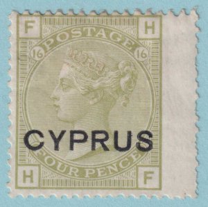 CYPRUS 4  MINT HINGED OG * PLATE 16 - WIDE MARGIN - NO FAULTS VERY FINE! - QXT