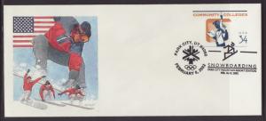 Snowboarding,Park City,UT,Olympics 2002 # 10 Cover