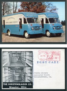 1958 Gerstenslager Company Bookmobiles - Wooster, Ohio to Elizabethtown, PA