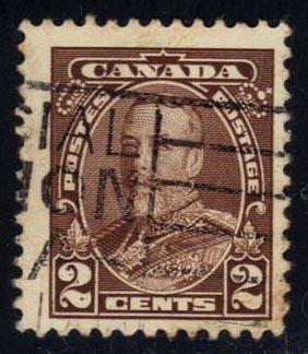 Canada #218 King George V; Used