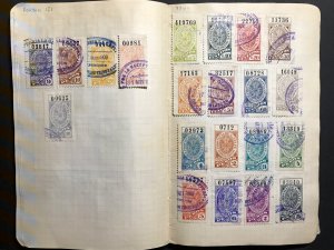 Argentina Revenue Stamps Mint/Used 1884-1912 (1100 Stamps)