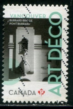 2472 Canada P Art Deco - Vancouver SA, used