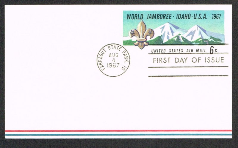 United States FDC Scott UXC7