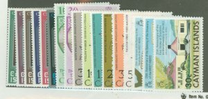 Cayman Islands #314-30  Single (Complete Set)