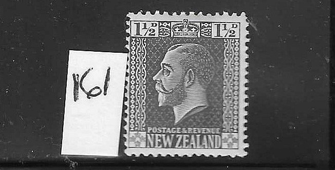 NEW ZEALAND SCOTT #161 1915-19 11/2 GRAY BLACK- MINT HINGED