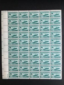 1957 sheet, International Naval Review Issue Sc# 1091