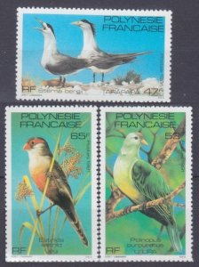 1981 French Polynesia 333-335 Birds 7,00 €