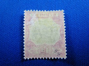 BERMUDA  1906  -  SCOTT # 34  -   MLH         (X6)