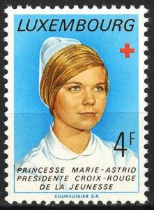 Luxembourg 1974 Princess Marie - Astrid Red Cross MNH