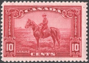 Canada SC#223 10¢ R. C. M. P. Horseman (1935) MNH