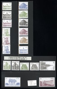 Ireland Stamps # 537-556 MNH VF Scott Value $40.00