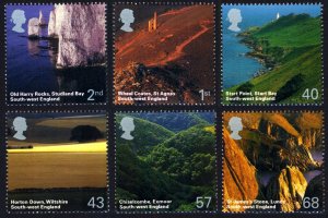 Great Britain 2006 Scott #2261-2266 Mint Never Hinged