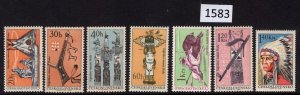 $1 World MNH Stamps (1583), Czechoslovakia Scott 1400-5, Set of 6 MNH