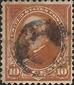 # 283 ORANGE BROWN USED DANIEL WEBSTER