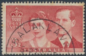 Australia  SC# 267 Used    Royal Visit see details & scans