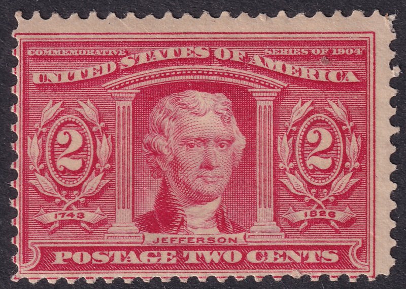 #324 Mint OG, Fine (CV $22.25 - ID44446) - Joseph Luft