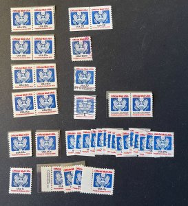 *Useful Collection of US Official Mail Stamps, MNH and used, Catalog Value $60