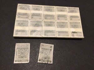 Turkey 1968 Historical Buildings 1000 50 Kurus used stamps Ref 60645
