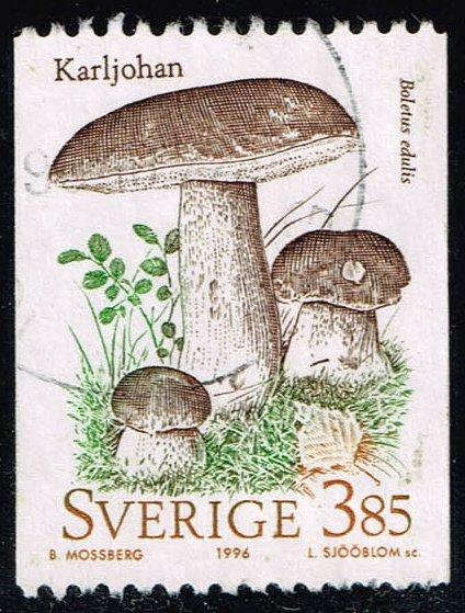 Sweden #2186 Boletus edulis; Used (0.45)