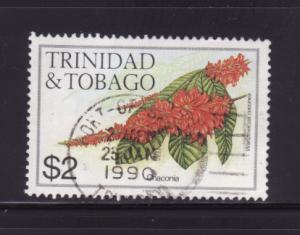 Trinidad and Tobago 404a U Flowers (B)