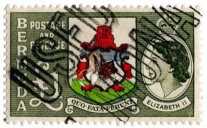 (I.B) Bermuda Revenue : Duty Stamp £1