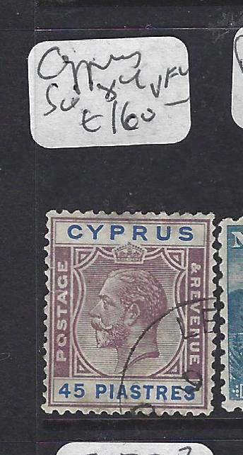 CYPRUS  (PP0208B)  KGV  45PI SG 116  VFU