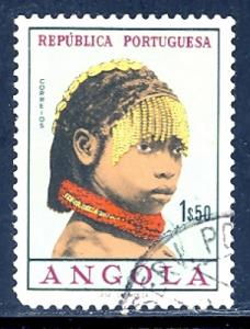 Angola 424 used SCV $ 0.25