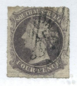 South Australia QV 1867 4d used