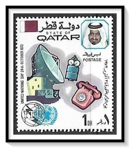 Qatar #323 United Nations Day MNH