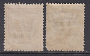 Italy 1918 - Venezia Giulia - SuperCentered Sassone n.20+27  cv 220$  MH*