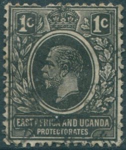 Kenya Uganda and Tanganyika 1912 SG44 1c black KGV #2 FU (amd)