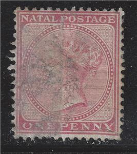 1874-78 Natal Scott #51- Fine - Crease, Tear  and/or Thin Bottom Right (BT103)