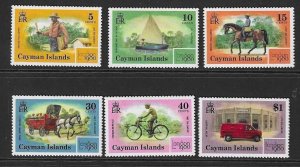 CAYMAN ISLANDS SG500/5 1980 LONDON 80 MNH