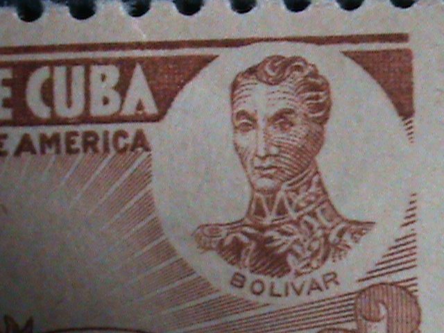 ​CUBA STAMP-1942 SC#369 FAMOUS PERSONS & ARMS OF CUBA -STAMP MNH-   VERY FINE