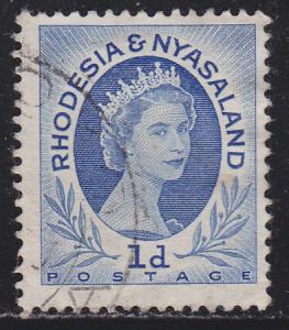 Rhodesia & Nyasaland 142 Queen Elizabeth II 1954