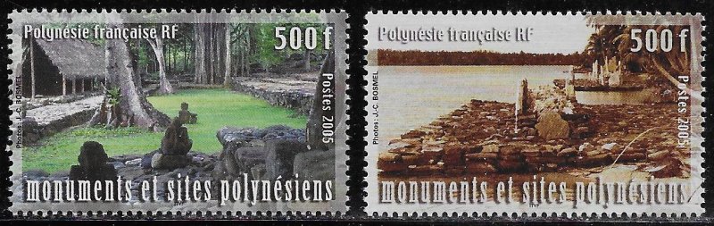 French Polynesia Scott #'s 906 - 907 MNH