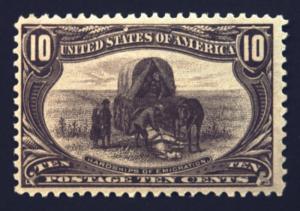 #290 10c Blackish Violet 1898 Trans Mississippi Expo VF *MNH* CV $550+