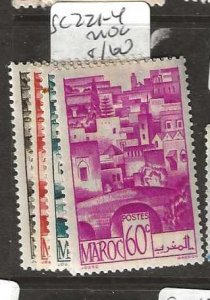MOROCCO SC 221-224   MOG      P0130B  H