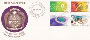 Nauru # 134-137, Return from Truk 30th Anniversary, First Day Cover