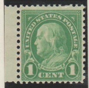 U.S. Scott #632 Franklin Stamp - Mint NH Single