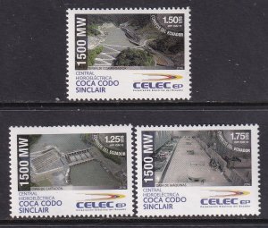 Ecuador 2183-2185 MNH VF