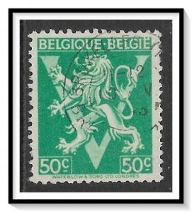 Belgium #342 Lion Rampant Used