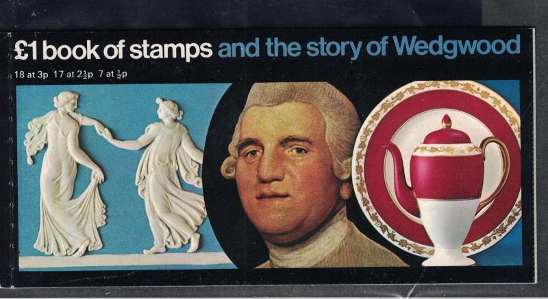 Great Britain BK144 - The Story Of Wedgewood Booklet.  #02 GBBK144