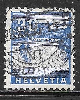 Switzerland 225: 30c Viamala Gorge, used, F-VF