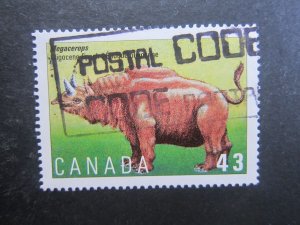 Canada #1530 Prehistoric Life In Canada Nice stamps  {ca761}