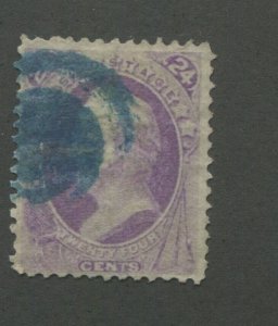 United States Postage Stamp #153 USED F/VF 24¢ Scott