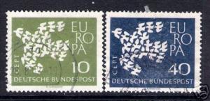 GERMANY 844-5 VFU EUROPA C492