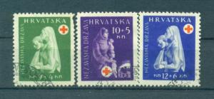 Croatia sc# B42-51 used cat value $13.40