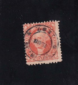 2c Intern Revenue, Sc #R15c, Used, Nice Hand Stamp (43807)